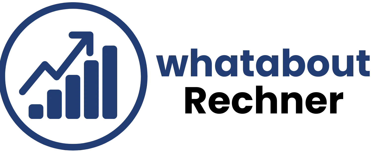 Logo whatabout Rechner Header Logo Whatabout Rechner – kostenlose Finanzrechner
